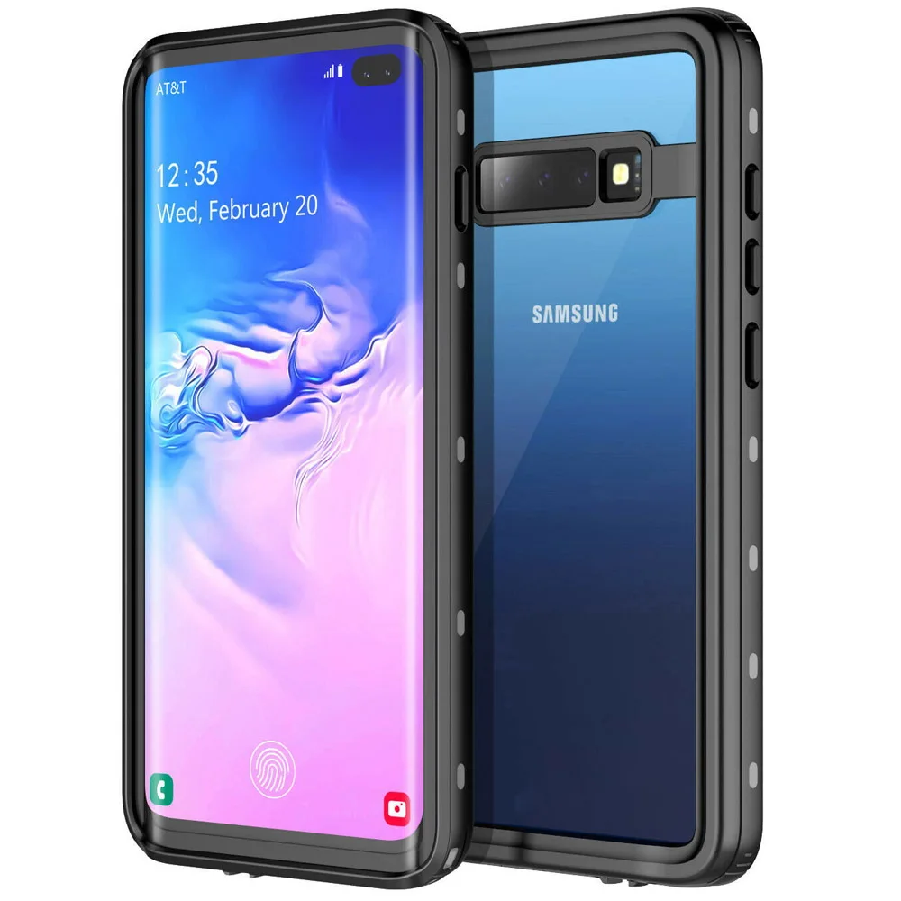 IP68 360 полная защита водонепроницаемый чехол для телефона Samsung S10E S20 A51 5G плавания и