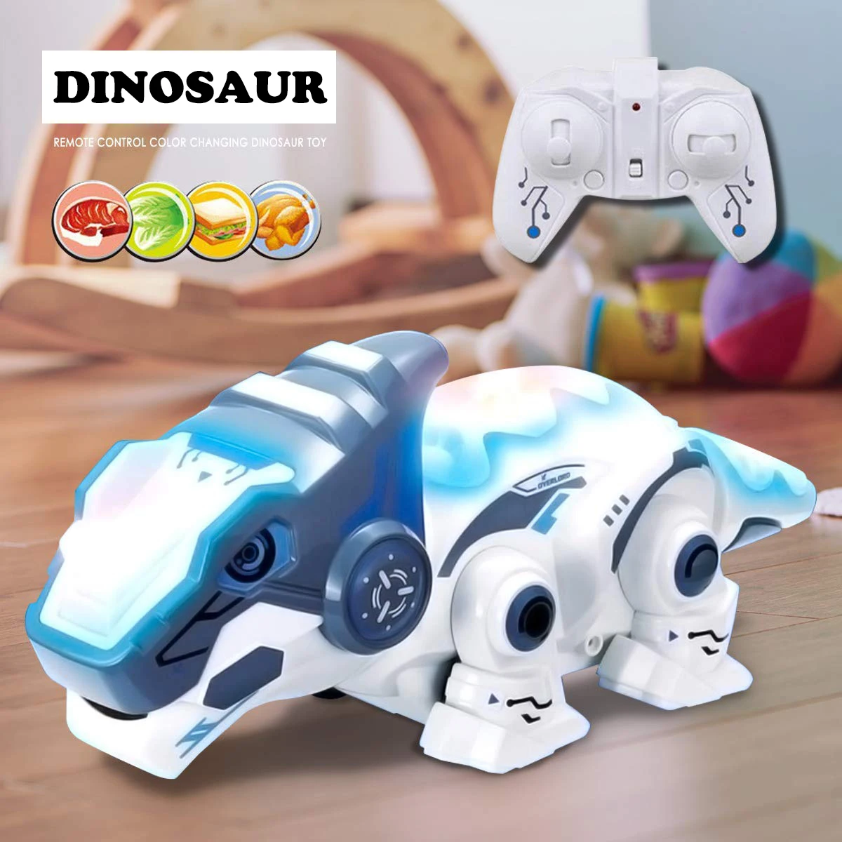 Brinquedo do Dinossauro do rc Espertos do Dinossauro Esperto de Controle Remoto com Língua Eletrônico dos Animais de Estimação Brinquedos Robóticos Dinossauro Robótico Telescópica Brinquedo 2 espertos do dinossauro, dinossauro robótico esperto de