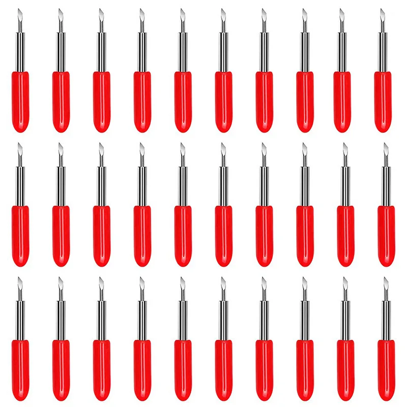 HOT-30Pcs 45 градусов стандартные режущие лезвия для Explore ore Air/Air 2 Maker Expression, виниловая ткань Cricut Замена режущего элемента Blad