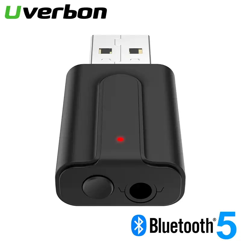 generic bluetooth stereo adapter audio receiver 3.5 mm music wireless hifi dongle transmitter usb mp3 car speaker