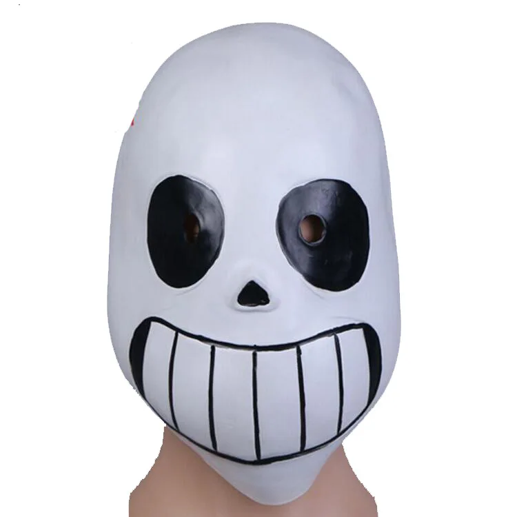 adult black Игра Undertale маска косплей дети Adlut светящиеся маски Хэллоуин Необычные мяч без латексные шлемы реквизит покупки - Цвет: adult black