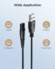 USB Cable Charger for Fairywill Water Flosser Black for Oral Irrigator for 5020E 2