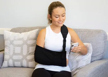 

Broken arm dislocation sling arm shoulder neck wrist strap forearm sling