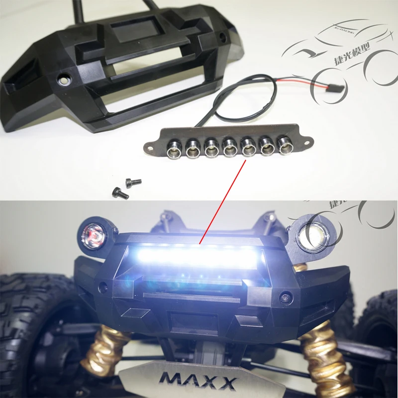 

RC part xmaxx bumper light LED 5mm for 77086-4 traxxas 1 / 5 x-maxx option upgrade
