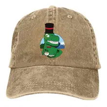 TSDFCTea Rex Women Men Double Buckle Adjustable Cowboy Personality Retro Cowboy Hat