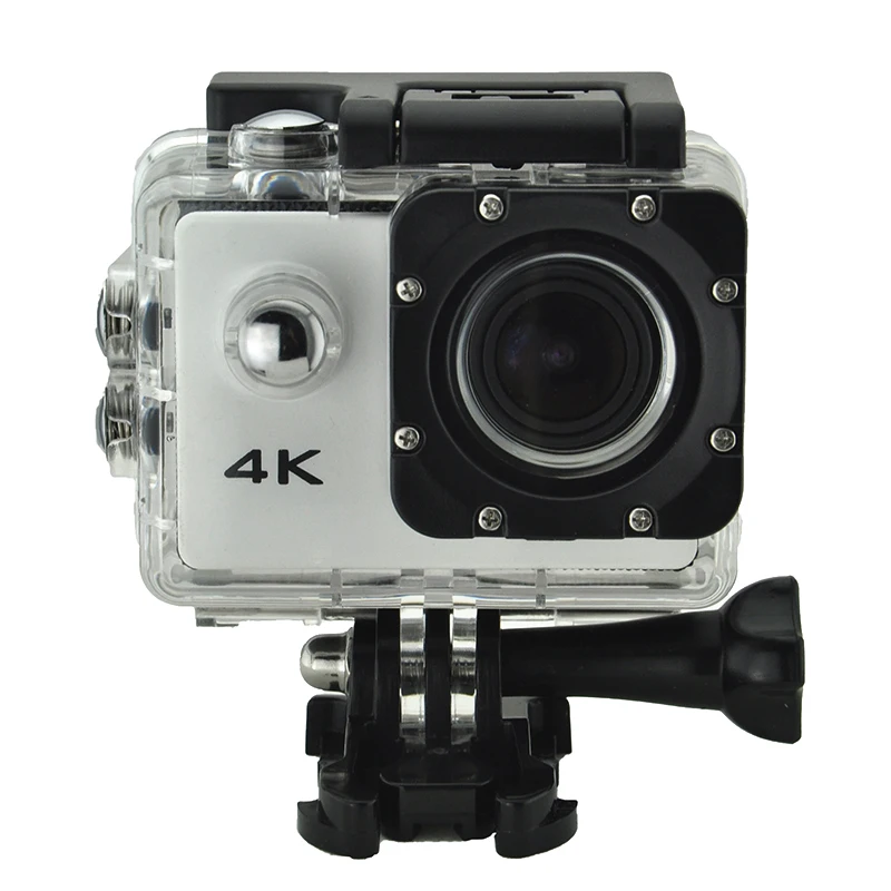 Спортивная экшн-видеокамера 4K Водонепроницаемая широкоугольная велосипедная уличная камера s X-Best - Цвет: Белый