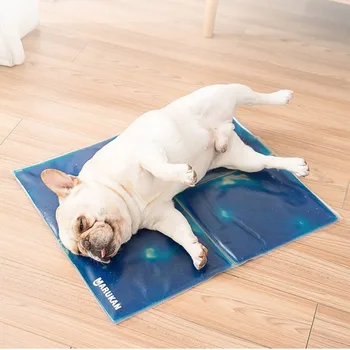 

Pet Dog Cooling Mat Pet Teddy Mattress Cool Ice Pad Bed Cat Cushion Summer Solid Gel Keep Cool Pet Cooling Dog Mat For Dogs 2020