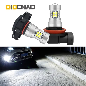 

1pcs H8 H11 H16 Car LED Fog Light 9006 HB4 9005 HB3 Auto Bulb Lamp Canbus For infiniti fx35 lexus is250 rx330 rx300 gs300 gx470