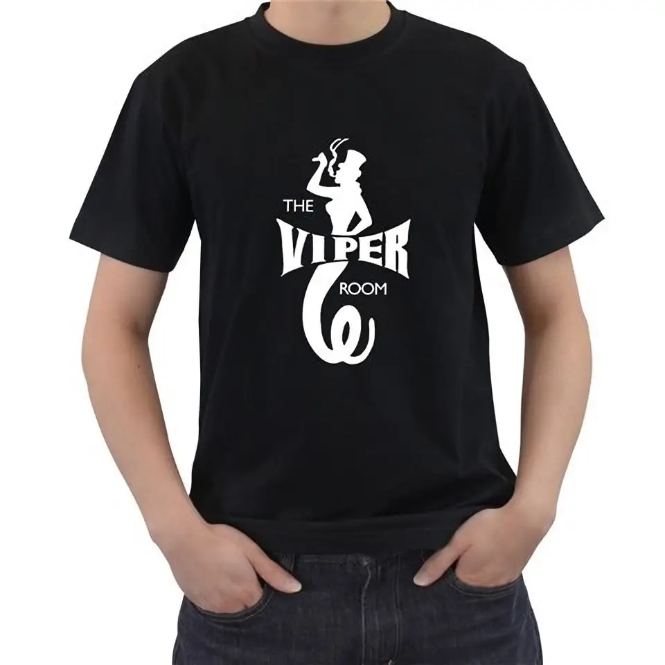 Новая Черная мужская футболка с коротким рукавом The Viper Room размер S-5XL новейшие