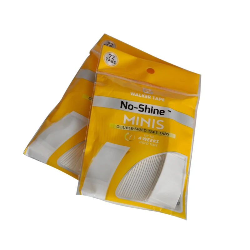 36 шт./лот двухсторонние липкие ленты для волос No Shine Mini's Hair прокладки