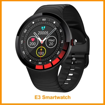 

2020 E3 Smart Watch IP68 Waterproof Heart Rate Blood Pressure/Blood Oxygen Weather Display Men Sports Alarm VS L16 Smart Watch