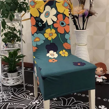 

Chair Covers for Dining Room Chairs Covers Spandex Elastic Fabric Chair Cover for Chairs for Kitchen Case for Computer Chair