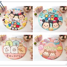 60 см Sumikko guurashi Аниме Коврик для украшения круглые домашние мягкие ковры Мультяшные Коврики для спальни плюшевые коврики для ванной коврик для двери