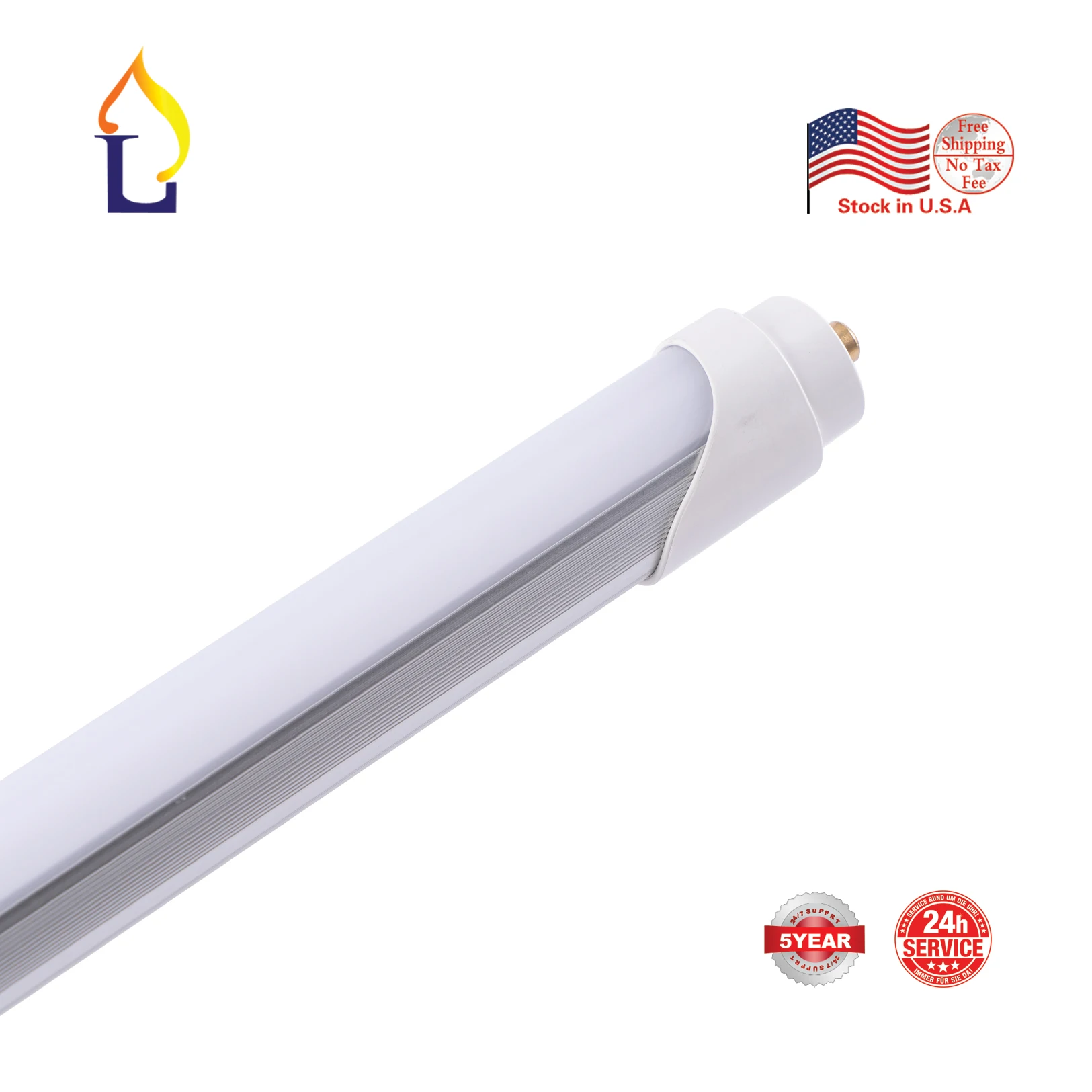

500pcs/lot T8 LED V-shaped Tube Light 4ft 40W G13 SMD2835 28LM/led replacement fluorescent lighting Led tube lamp AC85-265V