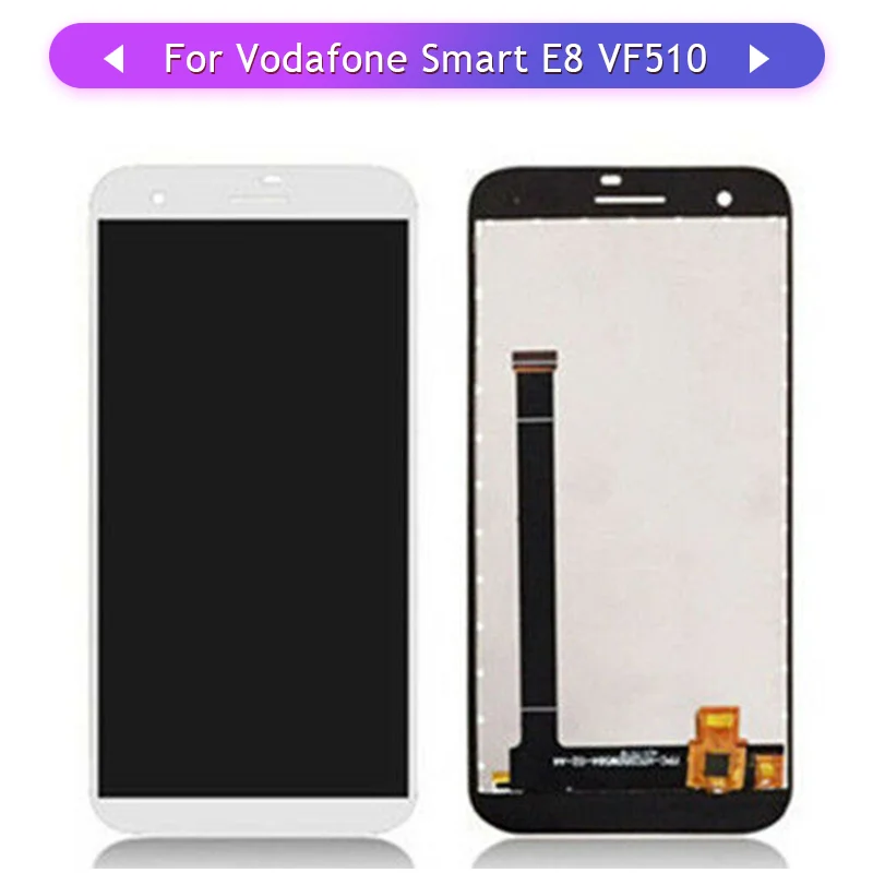 Для Vodafone Smart E8 VFD510 VFD 510 VF510 ЖК-дисплей кодирующий преобразователь сенсорного экрана в сборе Замена