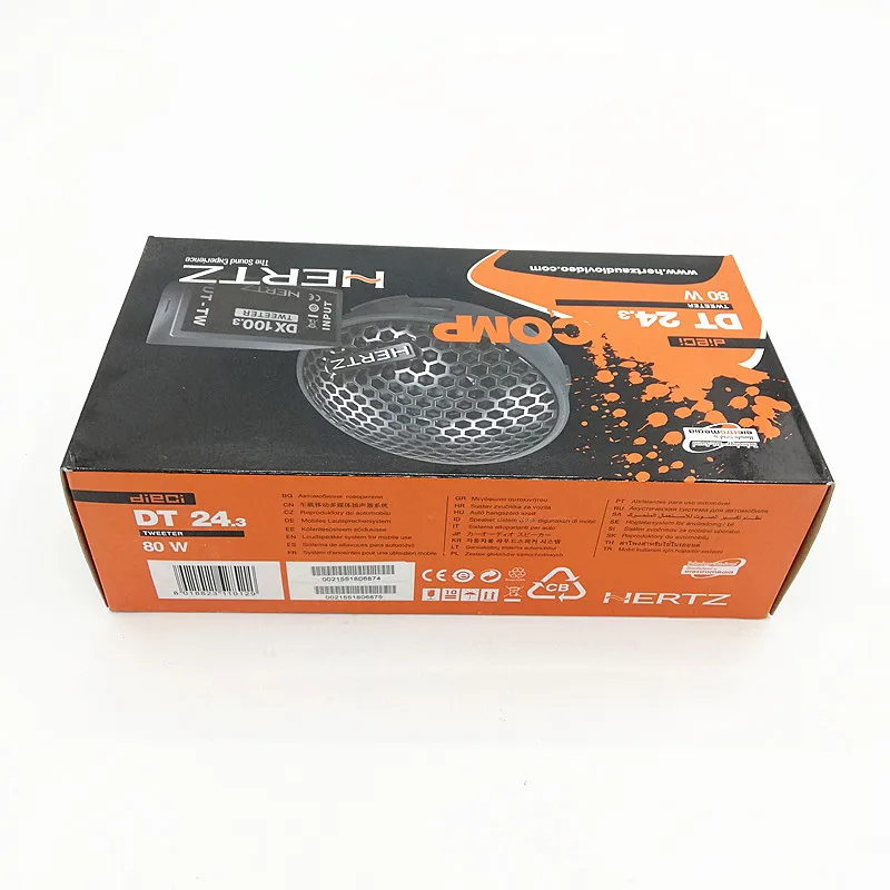 I KEY BUY 1Set 34mm 80W Silk Done Tweeter Speaker High Sensitivity Smooth Small Treble Head with Free Accessories.