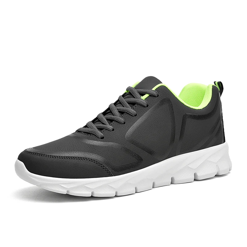 Men Fashion Casual Running Shoes Non-slip Lace-up Outdoor Sneakers For Training Elastic Comfort Male Flat Walking |