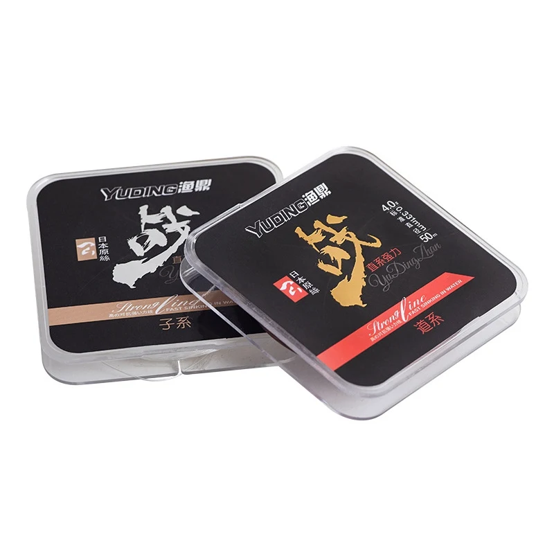 

50M Durable Monofilament Nylon Fishing Line Strong Pull Wear-resistant Fishing Leader Line Freshwater Fishing Wire Fishing