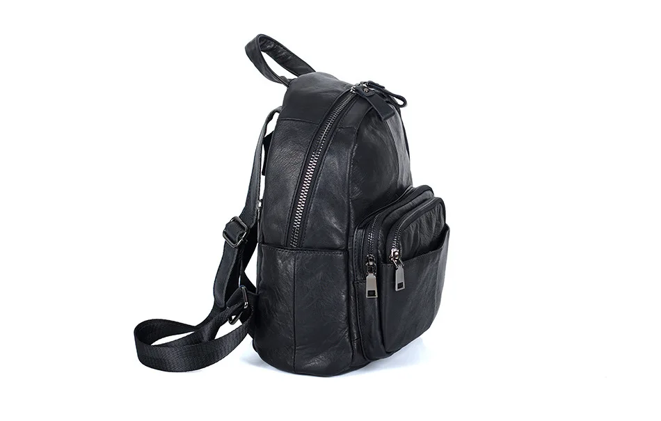 Norbinus, женские рюкзаки из натуральной кожи, женская мода, рюкзак для путешествий, простой мини маленький рюкзак, школьная сумка для девочек-подростков