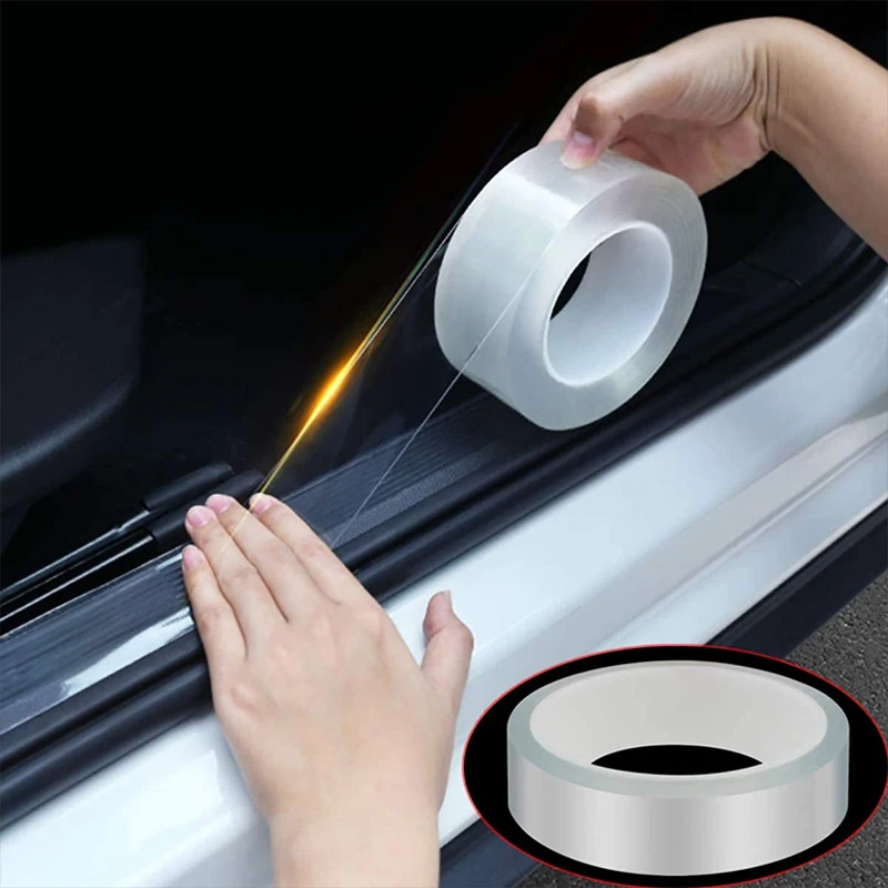 Universal Anti Scratch Transparent Tape For Car Door Sill Sticker Edge