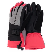 Векторные лыжные перчатки женские теплые зимние водонепроницаемые перчатки для катания на лыжах и сноуборде перчатки для катания на снегоходах и мотоциклах