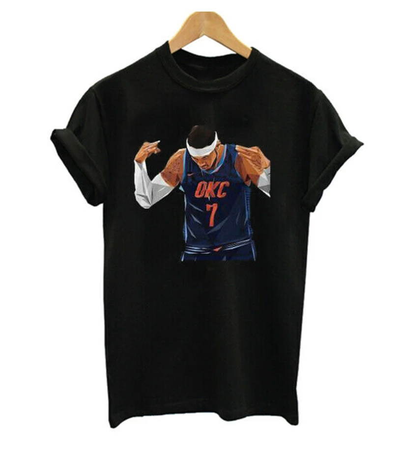 carmelo anthony sleeve jersey