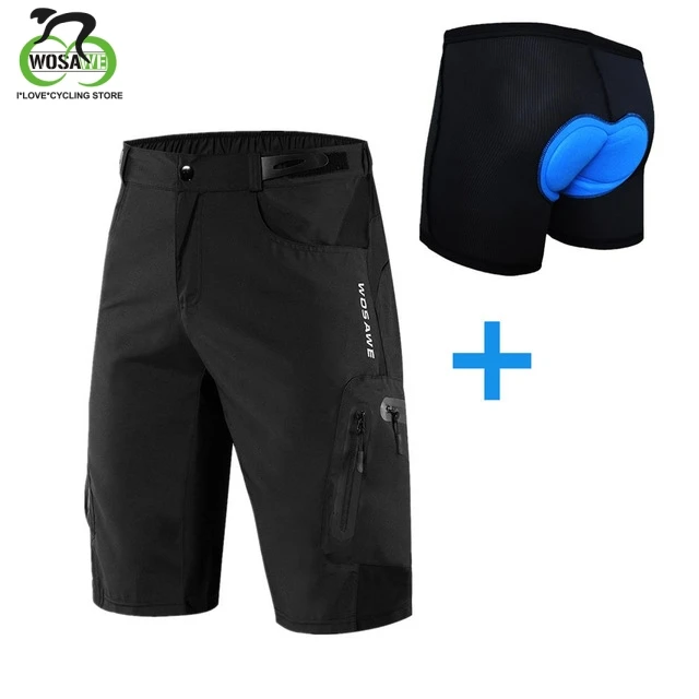 

Cycling Shorts Men MTB Mountain Bike Ropa Breathable Reflective Loose Fit Outdoor Sports Running Bicycle Riding Downhill Shorts