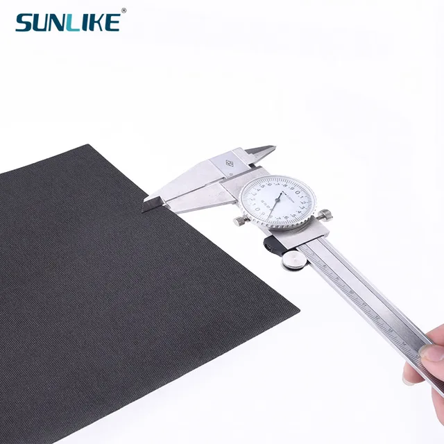 180 * 240mm Carbontex Board Panel For DIY Tug Washers For Fishing Reel Brake Friction Plate Thickness 0.5/0.6/0.7/0.8/1.0/1.5MM 5