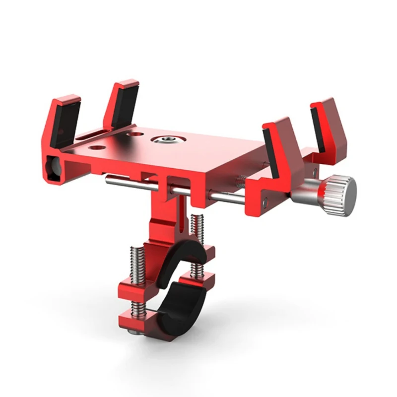 Mobile Phone Holders Aluminum Alloy Bicycle Handlebar Stands Bike Motorcycle Smartphones GPS Bracket Mount Bicycle Accessories