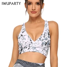 Женский бесшовный спортивный бюстгальтер с мраморным принтом пуш-ап, спортивный топ, эластичный ремень для фитнеса, бюстгальтер для йоги тренажерного зала, спортивный бюстгальтер