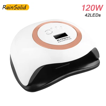 

120W / 54W Nail Polish Nail Dryer 42PCS UV LED Nail Lamp with Intelligent Time Curing All UV Gel Polishing Lamp Nail Tools NEW