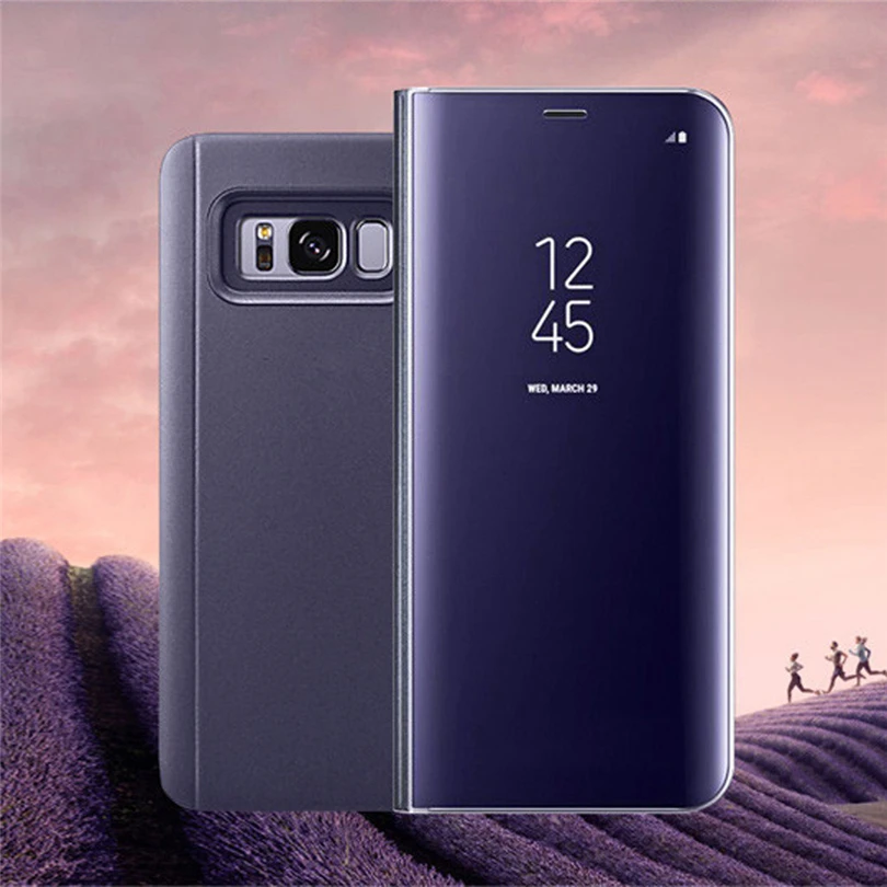 Мобильный чехол для телефона samsung Note 5 роскошный умный с окном сна пробуждения