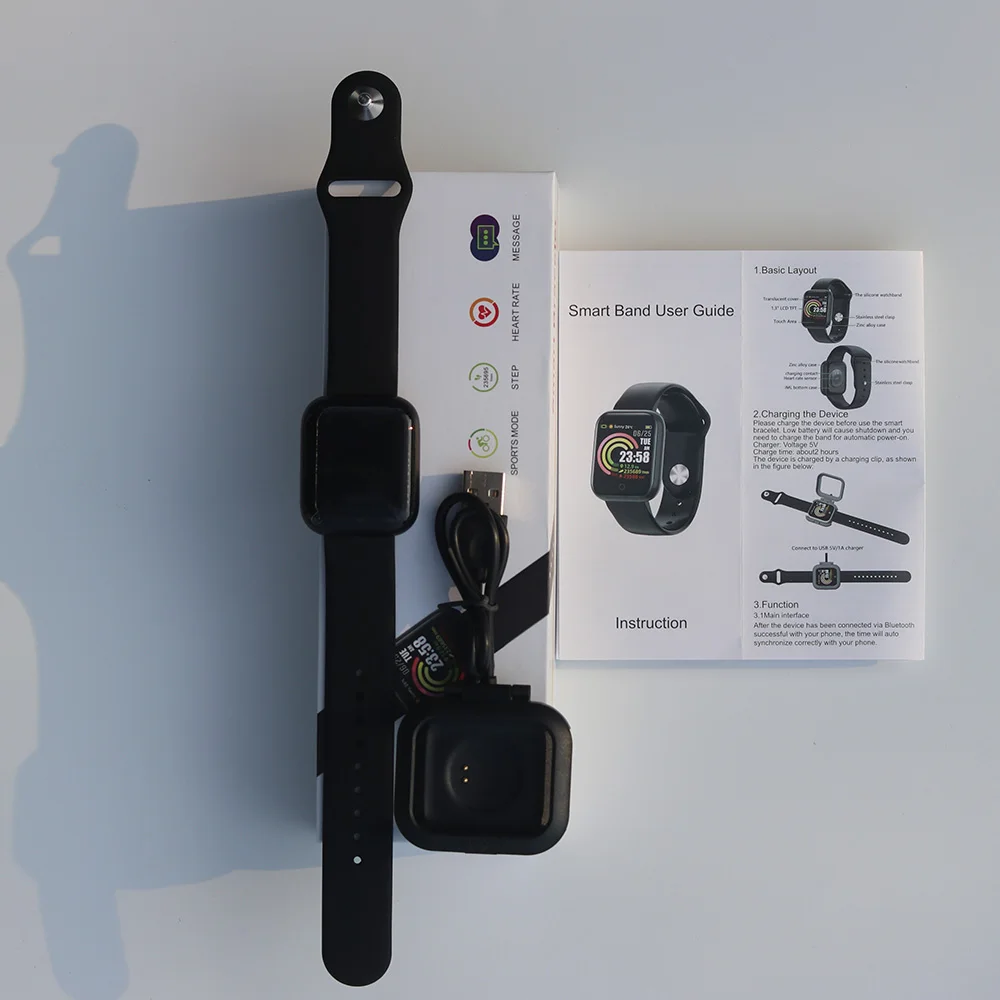 В наличии умные часы фитнес-трекер Smartband активность браслет Bluetooth