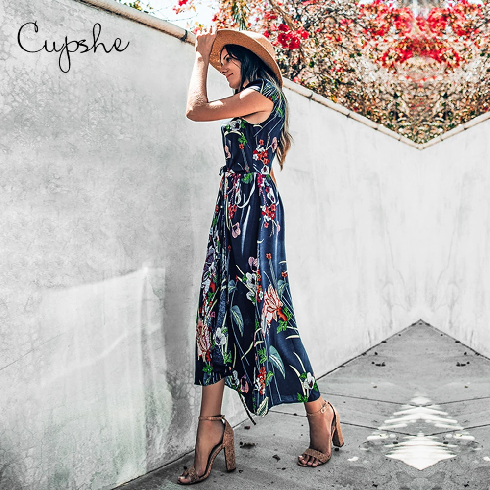 cupshe floral dress