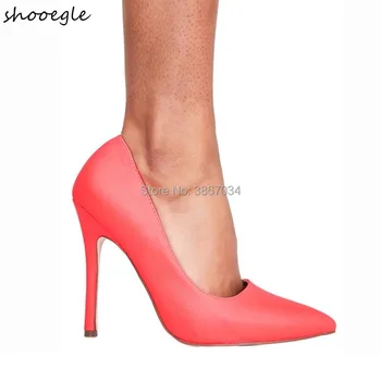 

Autumn Easy Matching Patent Leather Pointed Toe Shallow Mouth Nude Color Stiletto High-heeled Women's Shoes