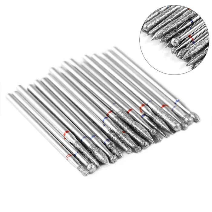 Nail Polishing Head Set Alloy Tungsten Steel Grinding Head Polishing Tool Unloading Dead Skin Repair Grinding Bit Tool Z