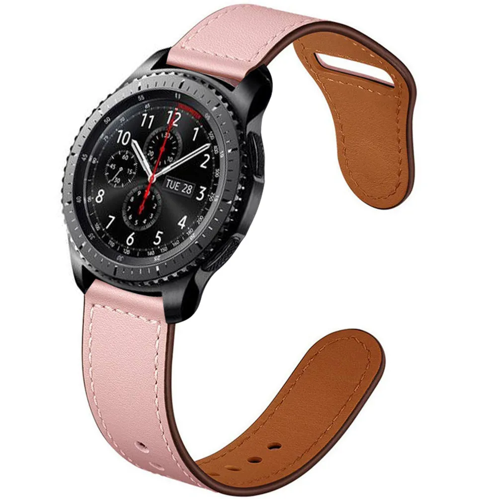 Ремешок кожаный для Samsung Gear S2/S3 Classic Frontier Galaxy Active 42/46 мм 20/22 мм|Ремешки часов| |