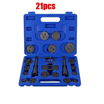 

New 21PCS Piston Tool Brake Cylinder Set Disc Brake Caliper Universal Wind Rewind Tool For Most Cars Vehicles Sedans