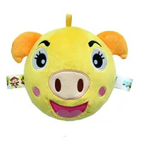 pig Детские игрушки для автомобиля, детская коляска, мяч, мультяшная плюшевая кукла животного, обучающие игрушки для новорожденных, игрушки для младенцев - Цвет: pig
