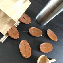 Новое японское стальное лезвие Сделай Сам кожевенное ремесло магнит мелкая кофейная бобы режущая форма ручной инструмент 50 мм