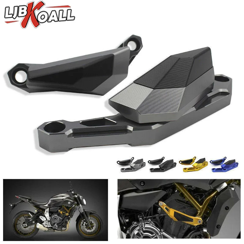 Для YAMAHA MT 07 FZ07 MT07 защита от удара мотоцикла CNC крышка двигателя ползунки рамы FZ 2014