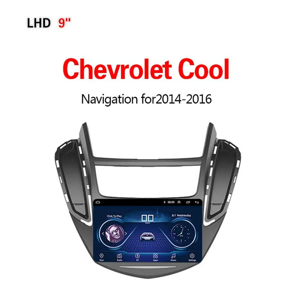 Lionet gps навигация для автомобиля Chevrolet Cool- 9 дюймов LC1010X - Размер экрана, дюймов: WIFI 1G16G