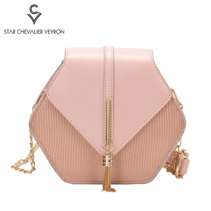 

SCV Ins Hot Bag Ladies Shoulder Bag 2019 New Trend Fashion Personality Women Bags Women's Messenger Bag Simple Wild Tassel Bag