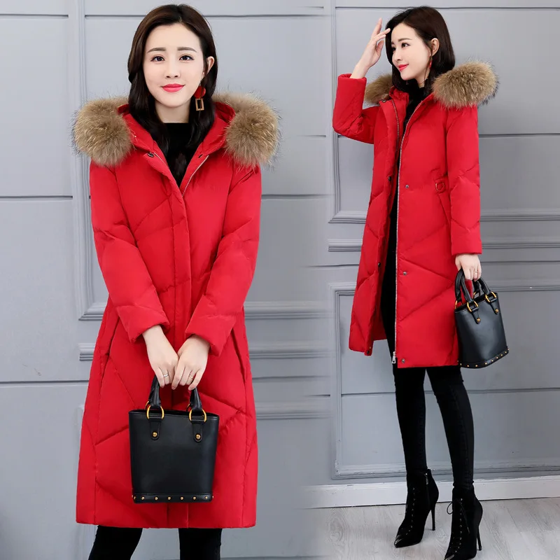 

2019 Winter New Style Fashion Coat Long Sleeve Slim Fit Peter Pan Collar Versitile Fashion Cotton-padded Clothes Qldbb205