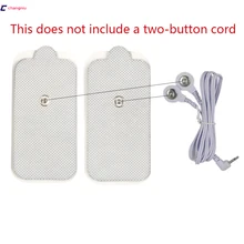 1000 шт/лот хорошее качество 9*5 см электродные накладки для иглоукалывания, массажер для похудения+ dhl