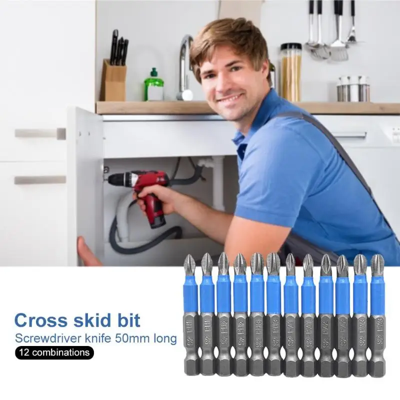 12 шт./компл. электрическая отвертка S2 PZ1 PZ2 PZ3 PH1 PH2 PH3|Отвертка| |