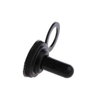 

10Pcs 12mm Dia Toggle Switch Waterproof Rubber Cover Cap Waterproof Boot Cap