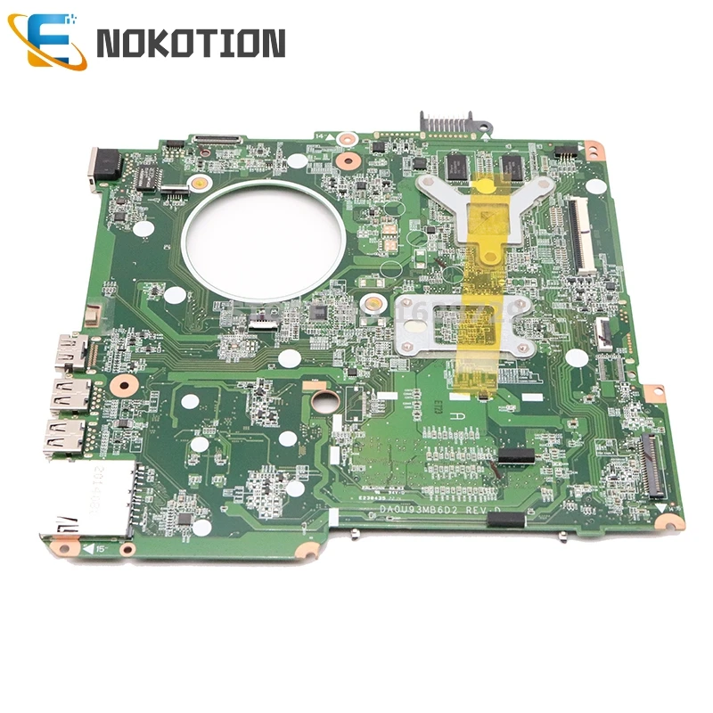 NOKOTION для hp павильон 15-N 15z-n Материнская плата ноутбука A4-5000 Процессор HD8670M GPU DA0U93MB6D2 734820-501 734820-001 735285-501