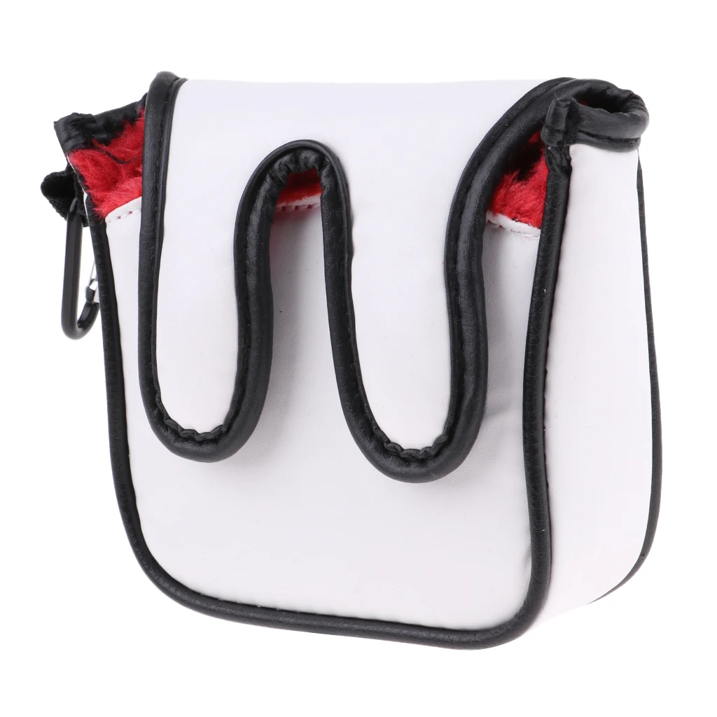 Premium Square Golf Mallet Putter Head Cover Club Protector Headcover Accessories Premium Square Golf Mallet Putter Head Cover Club Protector Headcover Accessories