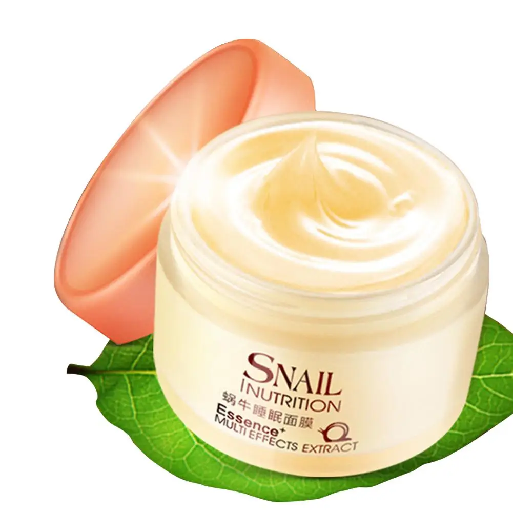 

Snail Nutrition Essence Sleeping Mask Moisturizing Anti Aging Night Face Cream